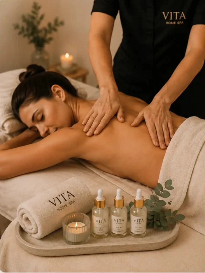 Deep Tissue Massage at home in Dubai