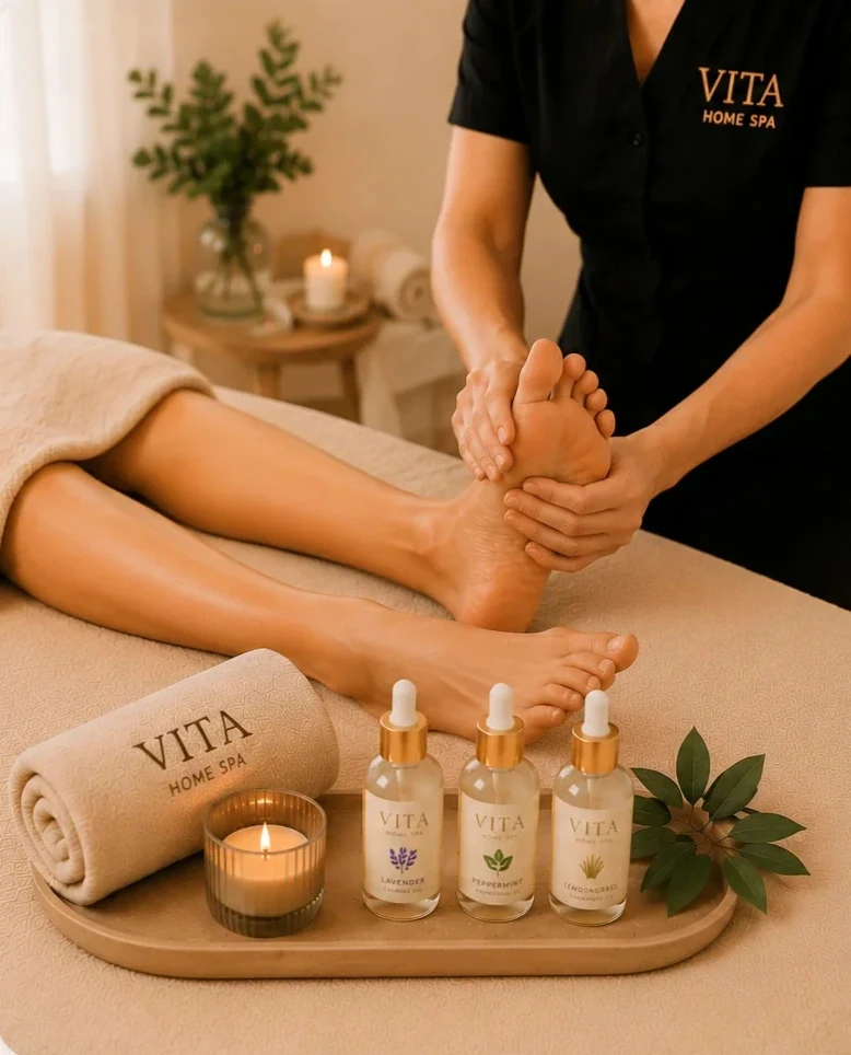 Foot Reflexology at home in Dubai