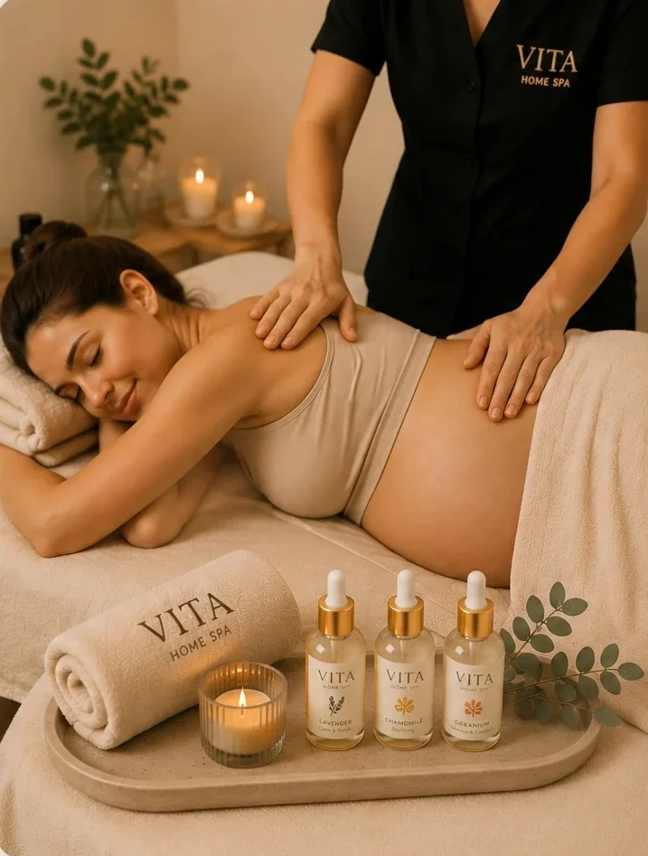 Prenatal & Postnatal Massage at home in Dubai