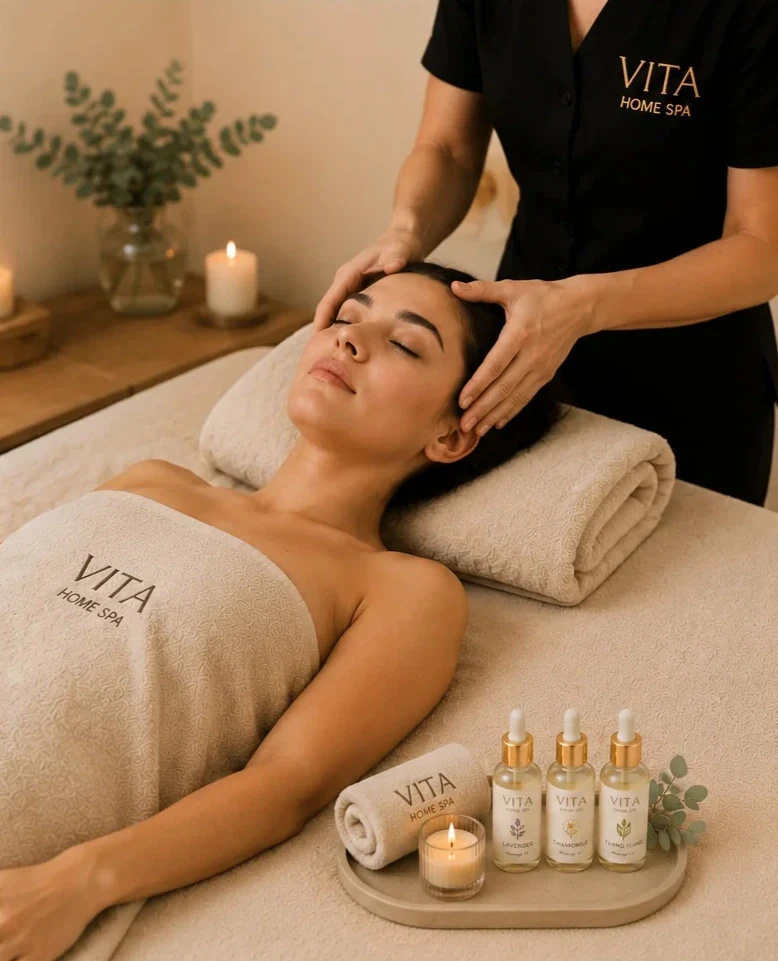 Vita Deep Sleep Ritual at home in Dubai
