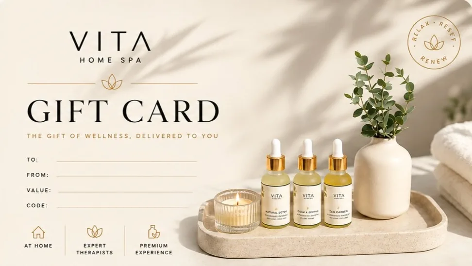 Vita Home Spa digital gift card
